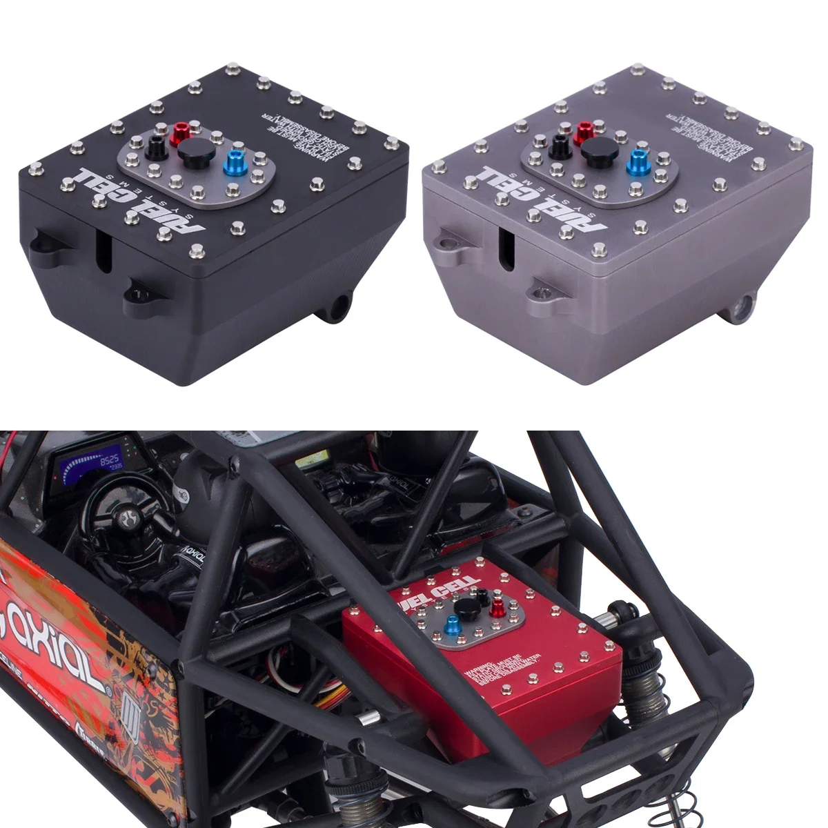 Drone Racing Receiver - 1 قطعة الألومنيوم 1/10 مقياس صندوق