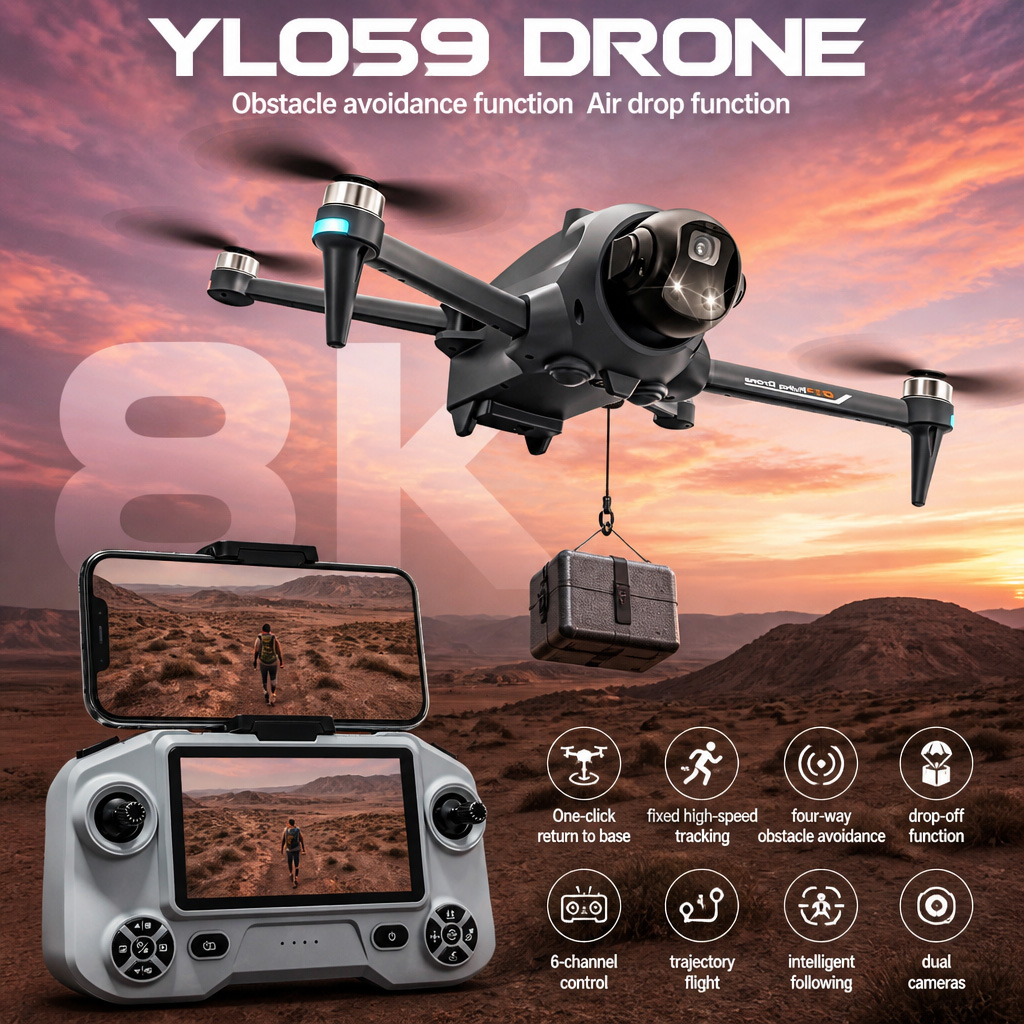 Drone Racing Vtx - طائرة بدون طيار Potensic مع نظام