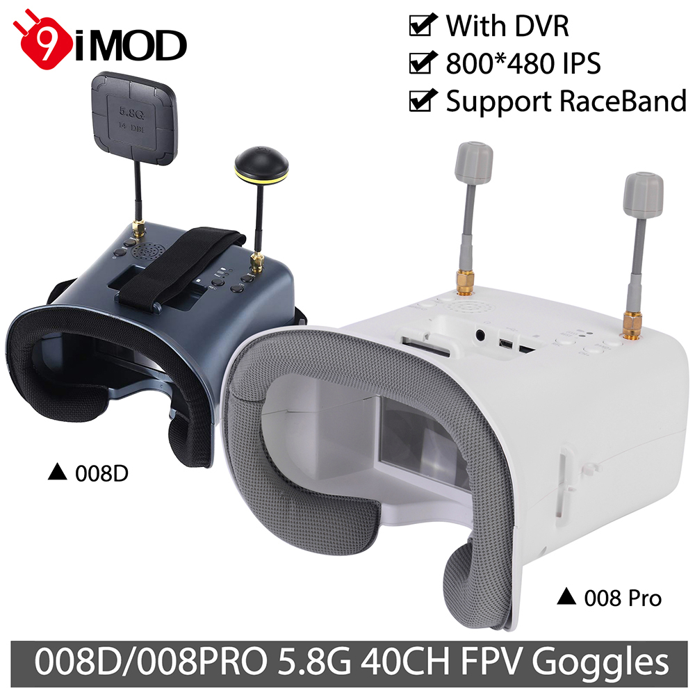 Drone Racing Goggles - 9IMOD 5.8G FPV VR نظارات 008D