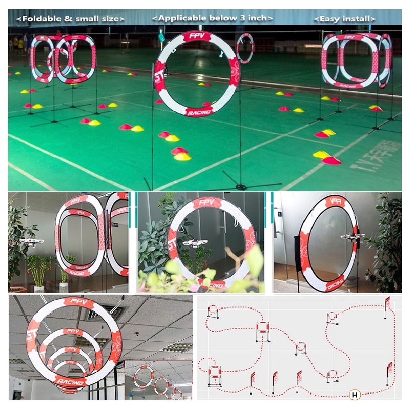 Drone Racing Flag - بوابة تمرير العوائق لطائرات الدرون FPV