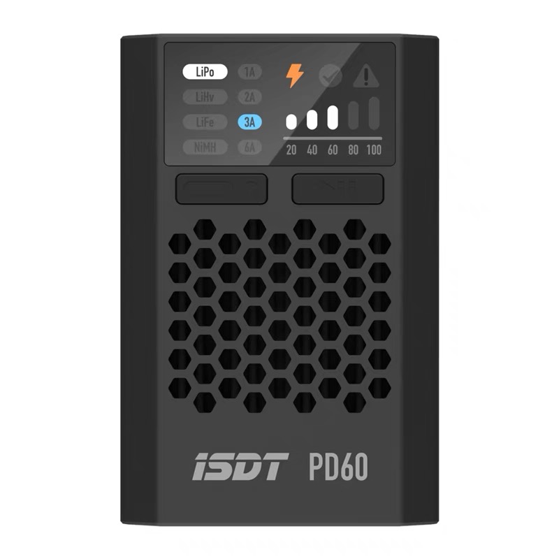ل ISDT PD60 60 واط بطارية ليثي - مراجعة Drone Racing Charger وسعره