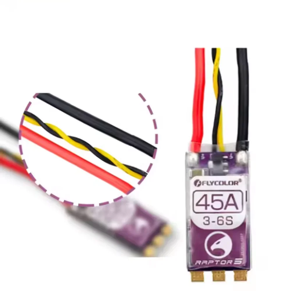 FLYCOLOR Raptor 5 20A 35A 45A  - مراجعة Drone Racing Esc وسعره