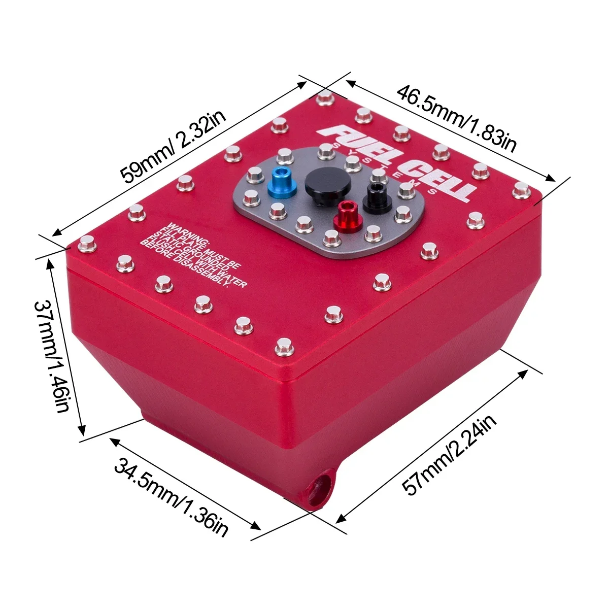 1 قطعة الألومنيوم 1/10 مقياس ص - مراجعة Drone Racing Receiver وسعره