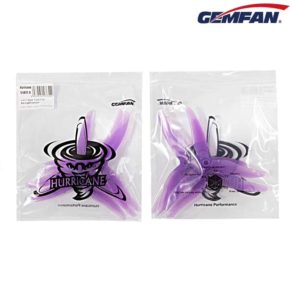 10 أزواج (10CW + 10CCW) Gemfan - مراجعة Drone Racing Propeller وسعره