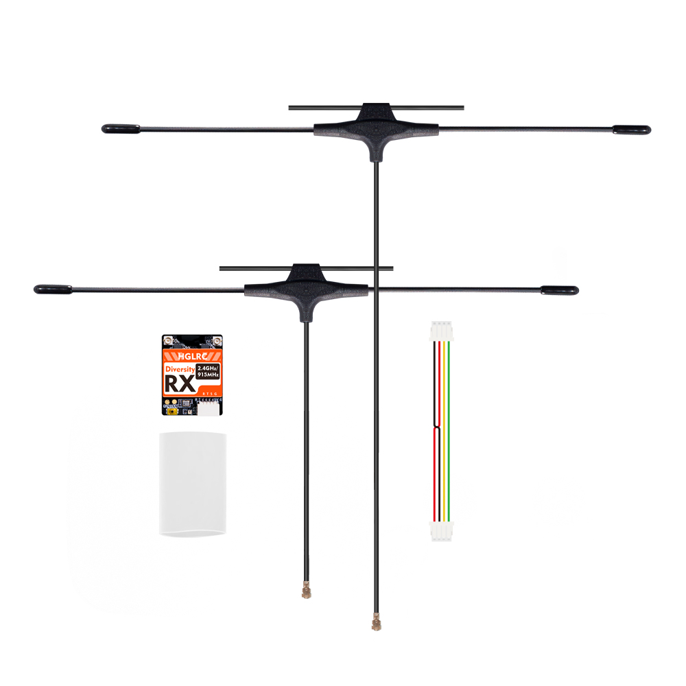 جهاز استقبال HGLRC ثنائي النطا - مراجعة Drone Racing Receiver وسعره