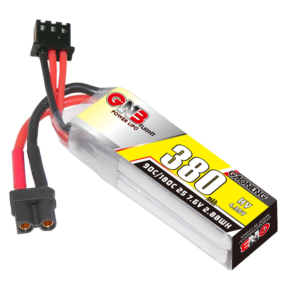 بطارية ليثيوم بوليمر GNB 2S 7. - مراجعة Drone Racing Battery وسعره
