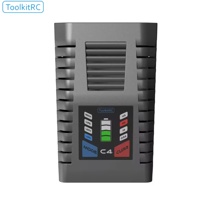 ToolkitRC C4 50 واط شاحن متواز - مراجعة Drone Racing Charger وسعره