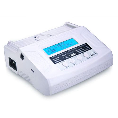 G.T.Power C607D 7A 80W AC 110v - مراجعة Drone Racing Charger وسعره