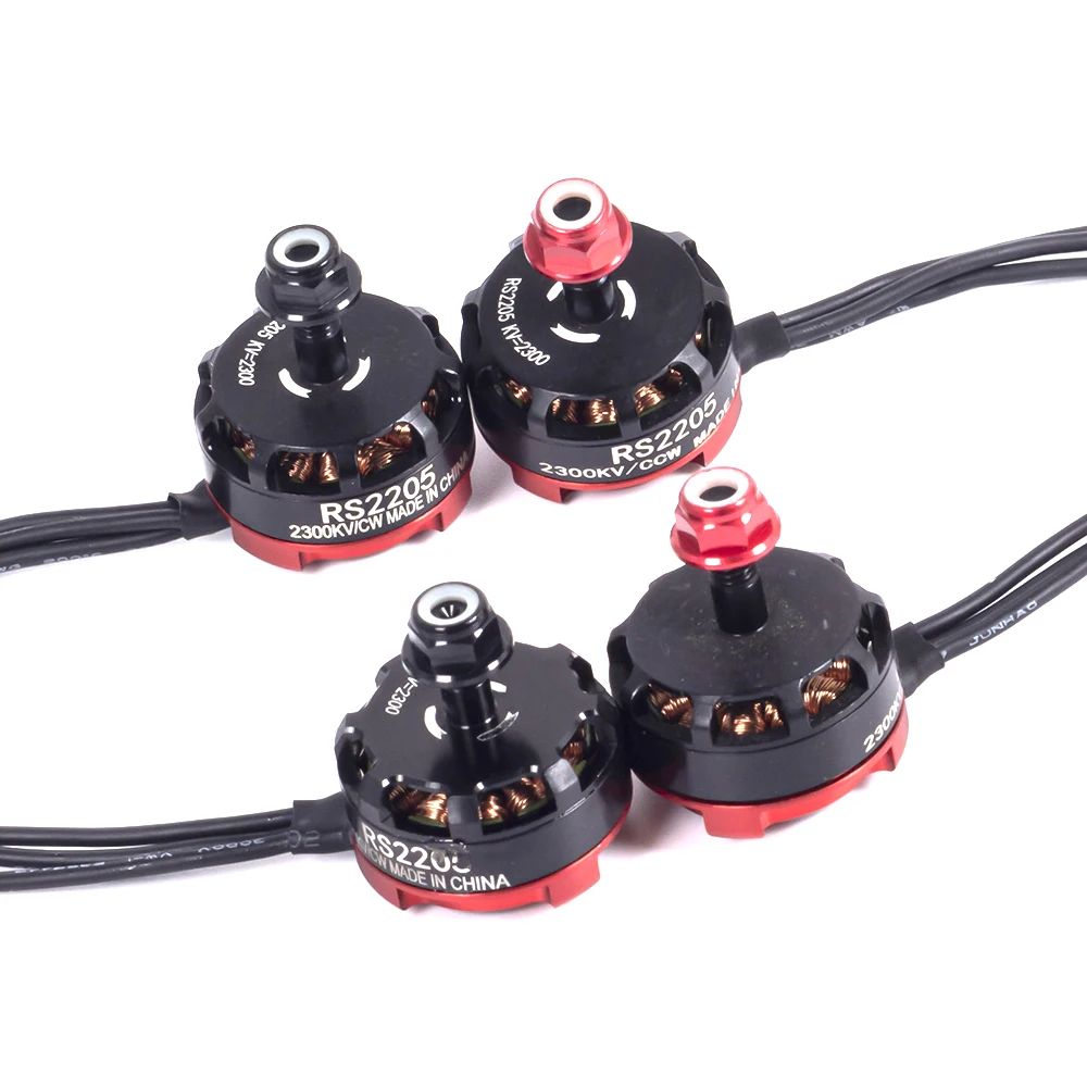 2/4 قطعة محرك بدون فرشاة RS220 - مراجعة Drone Racing Esc وسعره