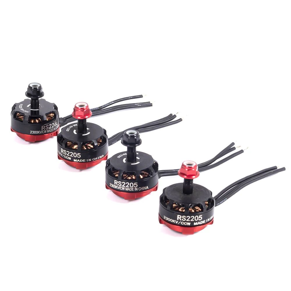 2/4 قطعة محرك بدون فرشاة RS220 - مراجعة Drone Racing Esc وسعره