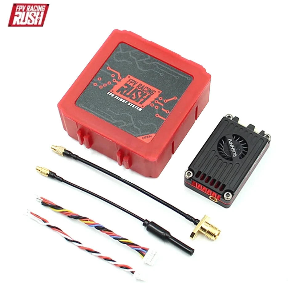 جهاز إرسال فيديو RUSH TANK MAX - مراجعة Drone Racing Transmitter وسعره