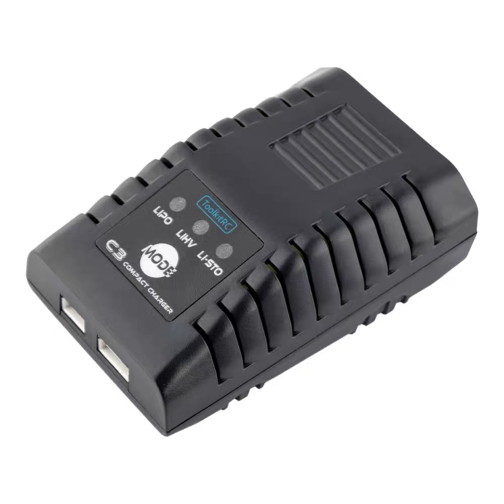 ل ToolkitRC C3 المدمجة 25 واط  - مراجعة Drone Racing Charger وسعره